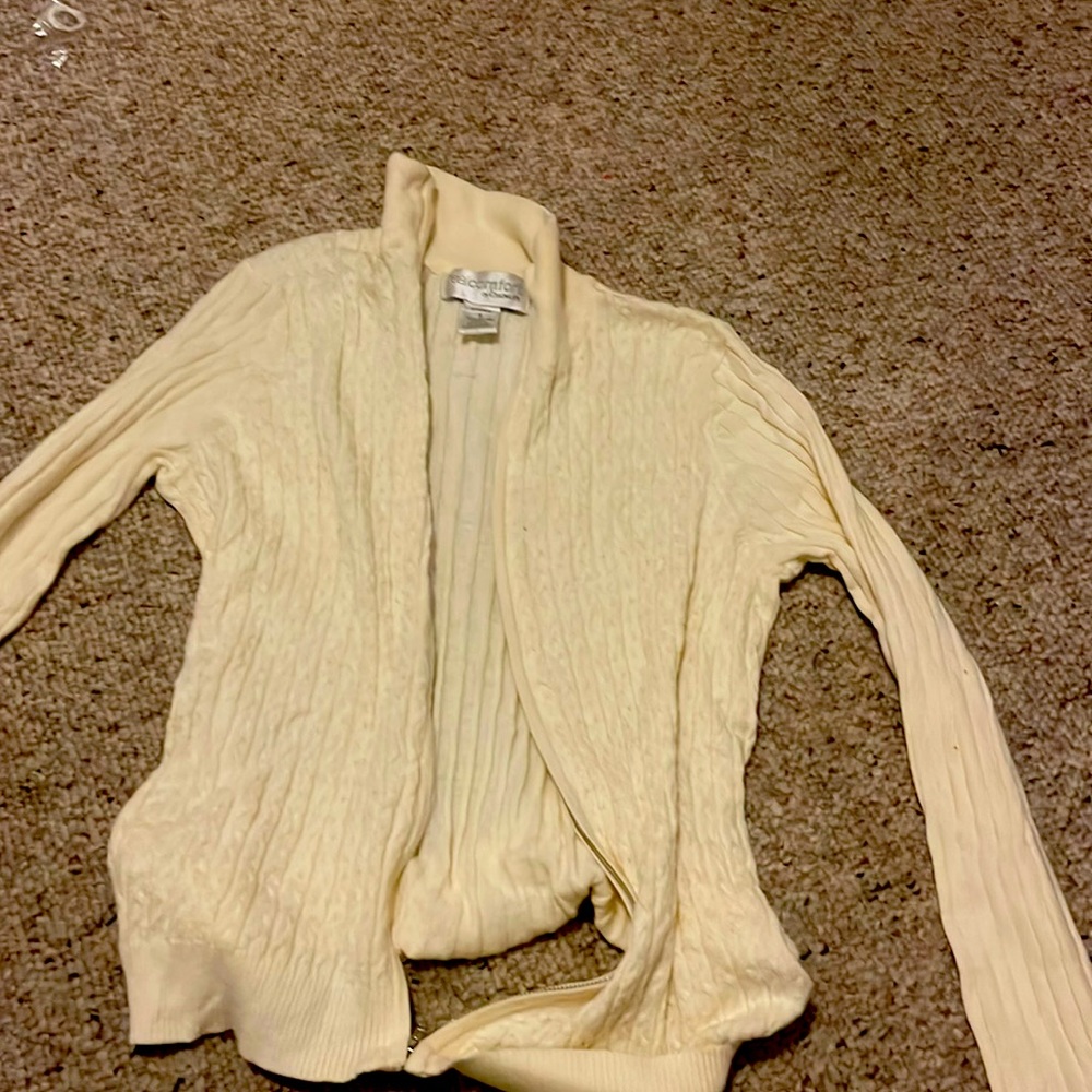 White sweater